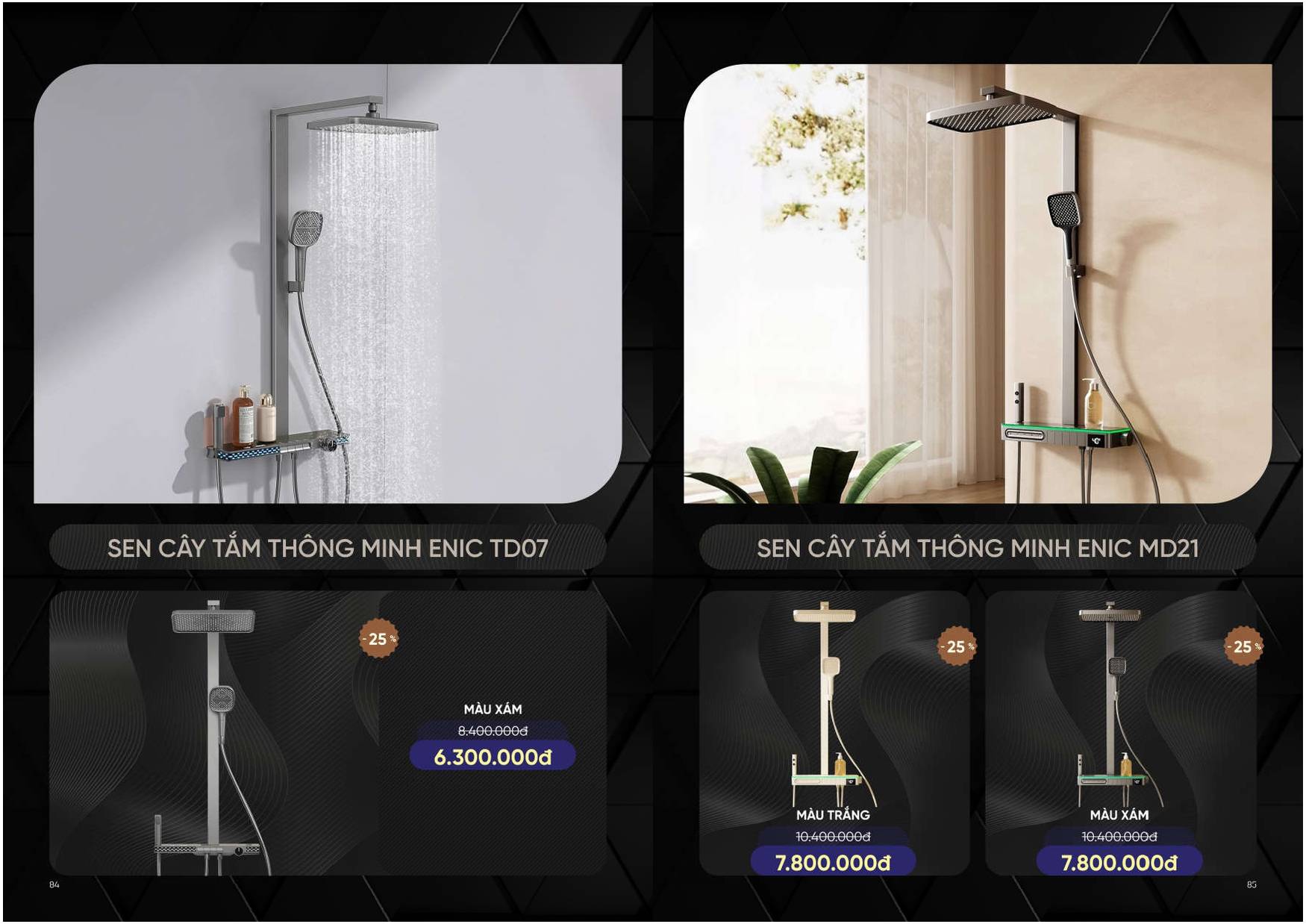 Bảng giá và Catalogue Thiết bị vệ sinh thông minh ENIC /Page 42